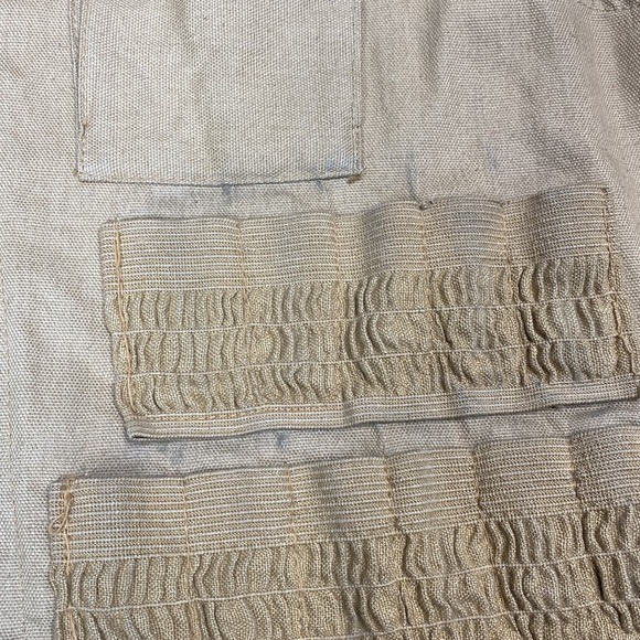 Vintage JC Higgens Sears Roebuck Brown Hunting Game Vest Small - Picture 8 of 9
